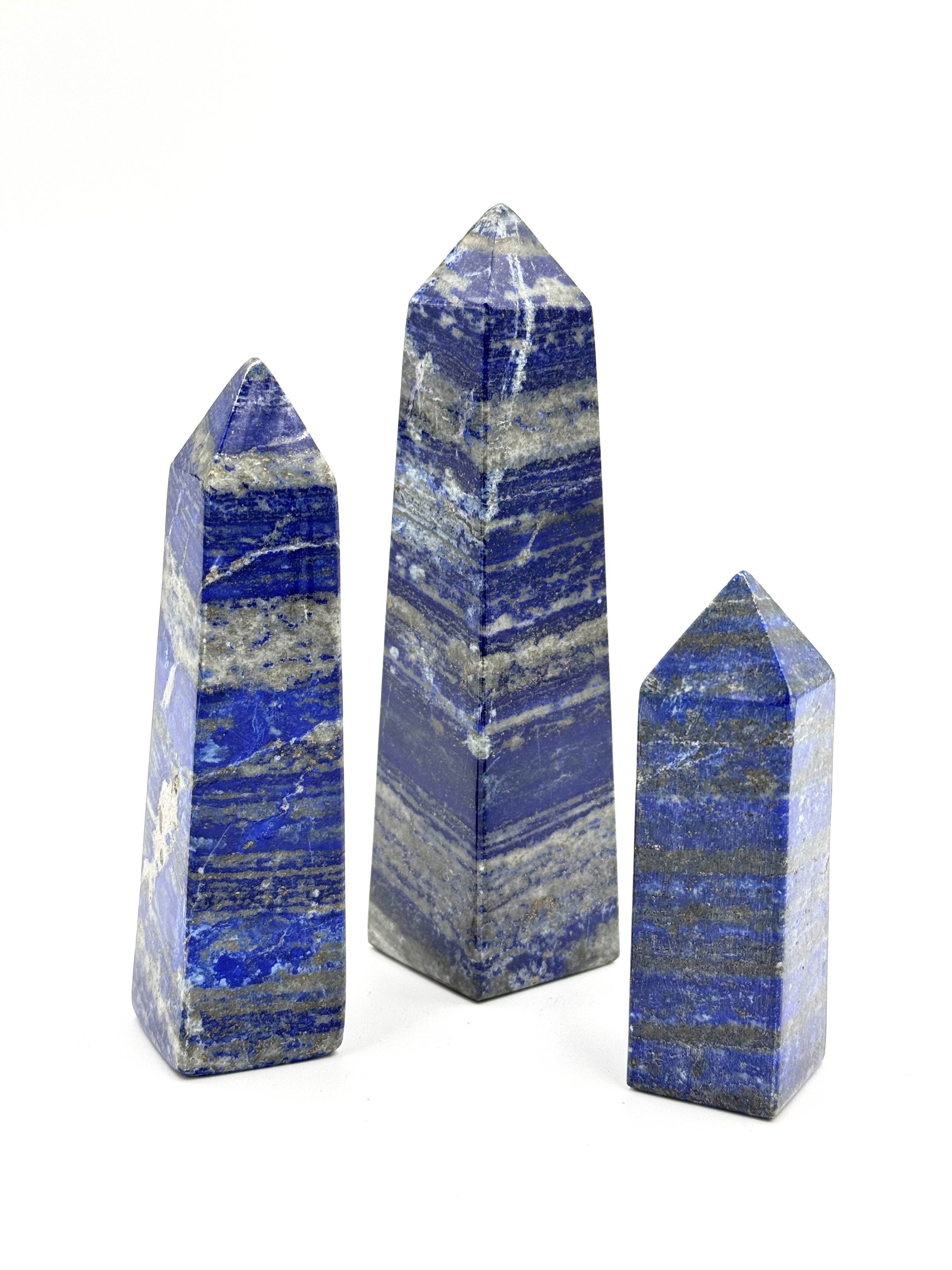 Lapis lazuli obelisk